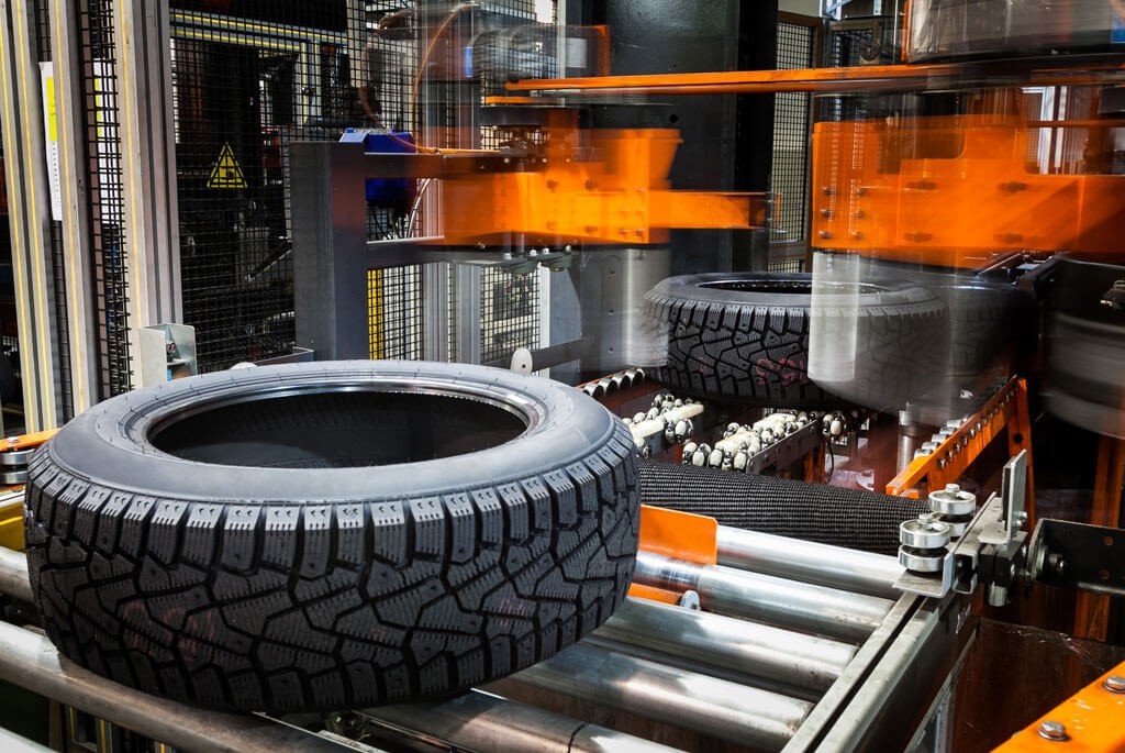 Cyclo Drives In The Rubber Tire Industries Blades